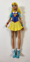 DC Super Hero Girls SUPERGIRL 6&quot; Action Figure DC Comics Super Girl Yellow Skirt - £6.86 GBP