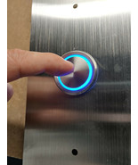 FUJITEC Elevator TOUCH-LESS button , QTY1 ,BLUE LED. (only Contact-less) - £40.11 GBP