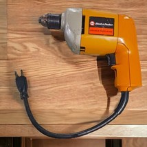 Vintage Black &amp; Decker B+D No. 7099 1/4&quot; Type 1 Drill 2500 RPM  Tested W... - £9.27 GBP