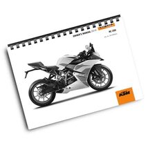 KTM 2019 - RC 200 - OWNERS MANUAL USER GUIDE - $26.40