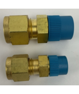 2 x Swagelok Brass Union,  3/8&quot; OD Tube,  B-600-6 + More LOOK - $418.86 MXN