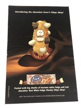 2004 Chips Ahoy White Fudge Chunky Cookies Vintage Print Ad pa18 - £5.34 GBP