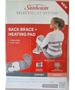 Sunbeam Back Brace + Heating Pad Select Relief System Back Therapy Bundle - $47.00