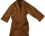 Worthington Womens Tortoise Brown Long Sleeve Belted Trench Coat Petite ... - £15.57 GBP