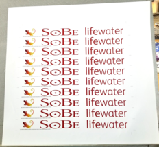 SoBe Lifewater Preproduction Advertising Art Work Red Lizard Zero Calori... - $18.95