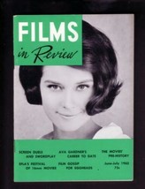 Films In REVIEW-JUN 1965-AVA GARDNER-HORS D&#39;oeuvre Fn - £21.71 GBP