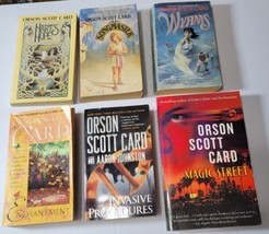 Orson Scott Card Lot of 6 Science Fiction Novels Invasive Procedures +5 ... - $14.99