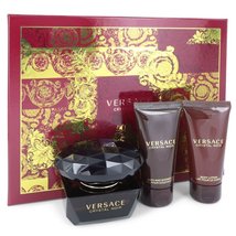 Versace Crystal Noir Perfume Eau De Toilette Spray 1.7 Oz 3 Pcs Gift Set  image 6