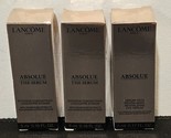 Lancome Absolue The Serum Intensive Concentrate Travel Size - Lot of 3 - £15.17 GBP
