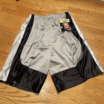 NWT Mens Sz L Gym Workout Basketball Shorts 2000s Y2K Active Force - £11.80 GBP