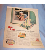 Vintage 1928 Bon Ami Cleanser Print Advertisement-Magazine-Needlecraft C... - $234.00 MXN