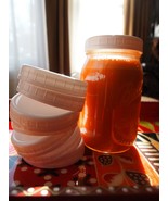 8 Ball Reusable Plastic STORAGE CAPs LIDs TOPs REGULAR MOUTH canning Jar... - £18.20 GBP