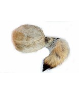 Coyote Tail Davey Crockett Coonskin Cap Real Tail Fur Coon Daniel Boone ... - $57.62 CAD