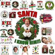 The Elf Png PNG Bundle, Christmas Movies Comedy Png, OMG Santa I Know Hi... - £3.13 GBP