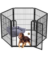 Homeplus Indoor Dog Playpen - Stress-Free And Safe Play, 32 Inch 6 Panel... - $99.99