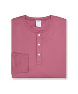 Brooks Brothers Mens Lt Red Long Sleeve Soft Henley Tee T-Shirt Medium M... - $65.95 CAD