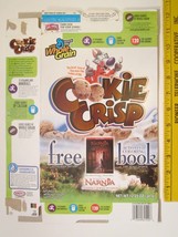 Empty GENERAL MILLS Cereal Box 2006  COOKIE CRISP Narnia   Z6B14 - £25.97 GBP