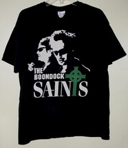 The Boondock Saints Movie T Shirt Vintage Alternate Design Size Large - £86.50 GBP