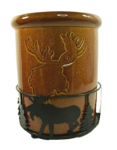 Thirstystone 10 in Moose Ceramic Container New in Box Rustic Cabin - £29.12 GBP