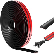 19.69 Ft Floor Cord Cover Overfloor Cord Protector Duct Cord Protector Covers Ca - £42.99 GBP