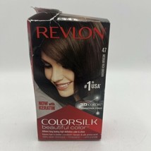Revlon Colorsilk Beautiful Permanent Color - 47 Medium Rich Brown - £7.75 GBP