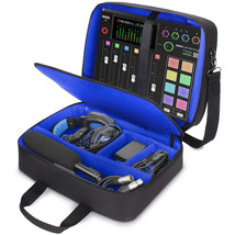 USA GEAR RODECaster Pro Case - Hold Podcaster, Mixer, Microphones, More ... - $101.99