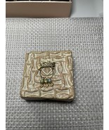 Vintage Mother Baby Boot Charms Brooch Pendant Faux Rhinestones - $444.38 MXN
