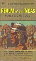 Realm Of The Incas Victor W Von Hagen - Early Peru Culture &amp; History Illustrated - £3.92 GBP