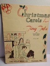 Christmas Carols for Tiny Tots (1944) Sheet Music, Willis Music Co - $9.49