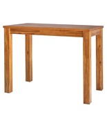 New Pacific Direct Tiburon 36&quot; High Table Solid Acacia Wood Amber Brown - $373.57