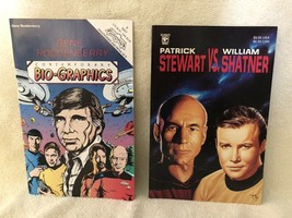 Star Trek Comics Gene Roddenberry (Bio-Graphics), P. Stewart vs W. Shatner - £14.66 GBP
