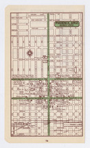 1951 Original Vintage Map Of Phoenix Arizona Downtown Business Center - £18.04 GBP