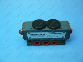 Rexroth PJ31660 Double Air Pilot Operated Valve 4 Way 2 Position 3/8&quot; NPTNew - £59.93 GBP