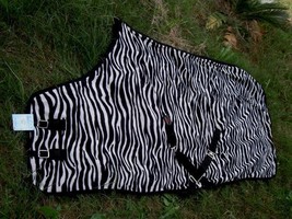 Horse Sheet Polar FLEECE COOLER Blanket Zebra 4336 - €34,98 EUR
