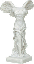 Ancient Greek Nike Victory of Samothrace Alabaster sculpture 30cm /11.81in NEW - £65.58 GBP