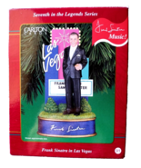 Frank Sinatra in Las Vegas Legends Musical Christmas Ornament 2001 Carlt... - $27.13 CAD