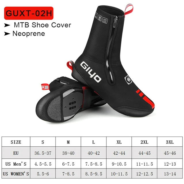 Giyo Waterproof Cycling Shoes Cover Neoprene Thermal Spring Winter Bicycle Overs - £115.95 GBP