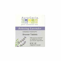 Shower Tablets Relaxing Lavender, 3 OZ.- 3 Tablets of 1 OZ. Each - £9.88 GBP