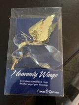 Heavenly Wings from Roman Lucite Angel Christmas Ornament In Original Box - £6.65 GBP