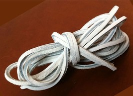 72&quot; Rawhide Leather Shoelaces Sperry TopSider Moccasin Strings Boat Shoe Laces  - £8.34 GBP