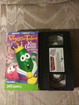 VeggieTales King George &amp; The Ducky VHS A Lesson About Selfishness Big I... - £9.47 GBP