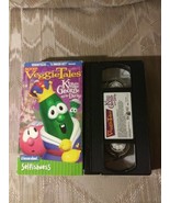 VeggieTales King George &amp; The Ducky VHS A Lesson About Selfishness Big I... - £9.32 GBP