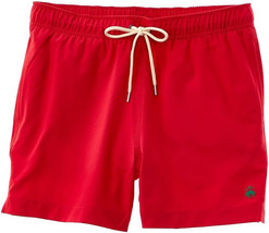 Brooks Brothers Red Green 5&quot; Emb Montauk Swim Trunk Shorts, L Large 7024-10 - £70.74 GBP