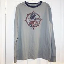 DISNEY CRUISE LINE MICKEY 1998 Gray Blue Long Sleeve T Shirt New - $13.59