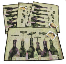 Sanctuary Wine Place Mats Set of 4 18x12.5 Inches - £15.57 GBP