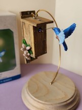 Hallmark Keepsake Spring Ornament 2000 Eastern Blue Bird #1 Cake Topper MIB - £23.73 GBP