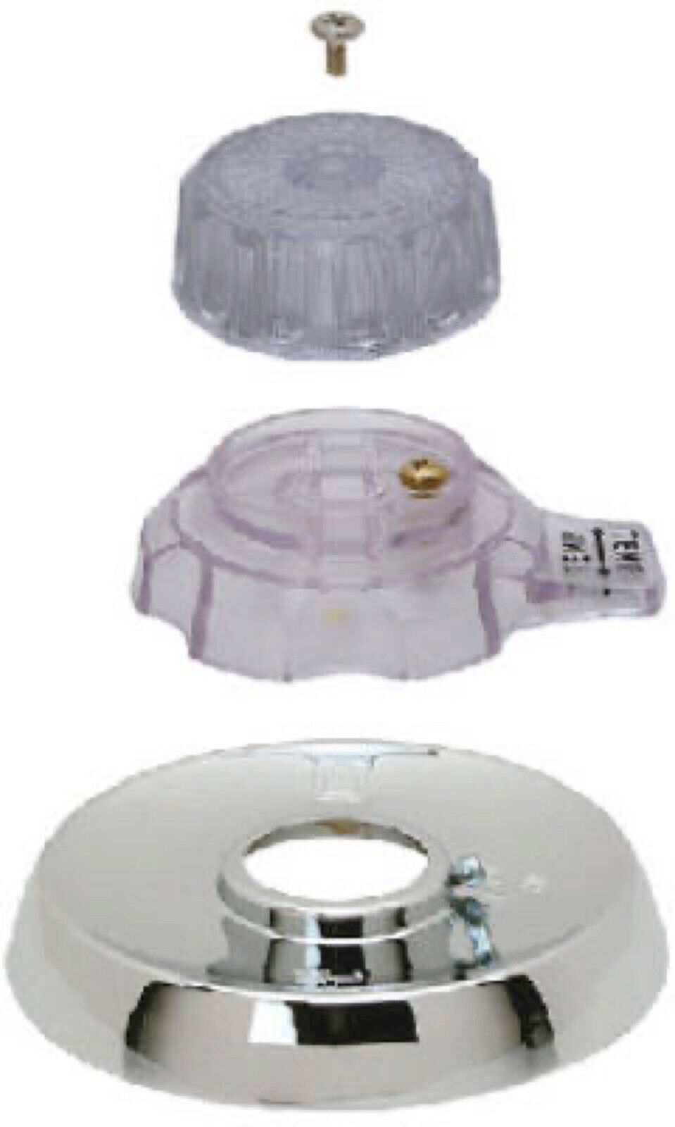 BrassCraft Mfg SKD0210 Mixet Tub &amp; Sink Trim Kit, Single-Lever, Chrome - $31.83