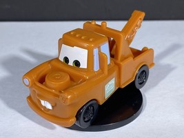 Disney Pixar Cars Mater Tow Truck Decopac Cake Topper Plastic Toy 3&quot; - £3.52 GBP