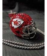 Kansas City Chiefs Helmet Pendant... Fast shipped from USA - $39.95