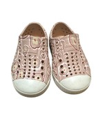 Native Pink Floral Jefferson Slip On Flats Shoes Baby Toddler size 5 - $20.30 CAD